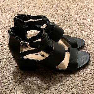 Cute black heels never warn!